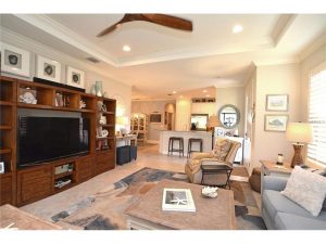 Tray Ceiling Living Area